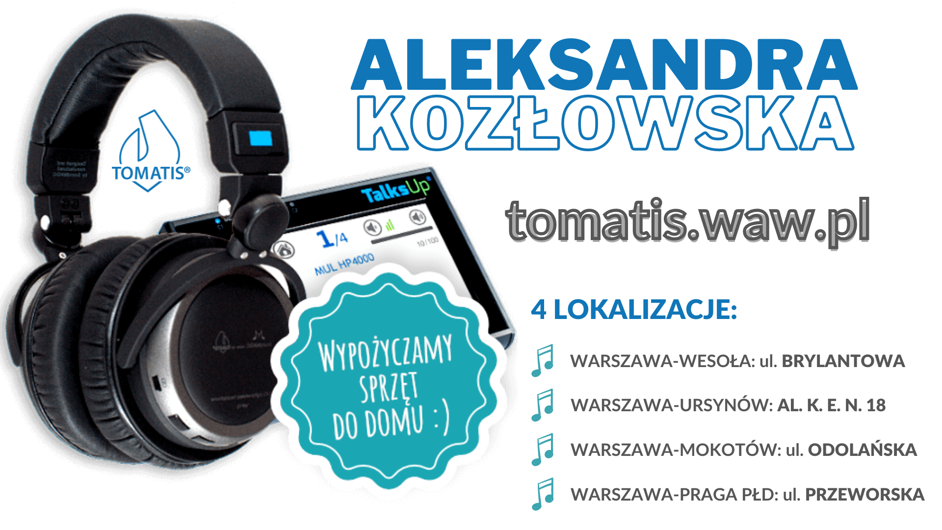 Aleksandra Kozlowska - Tomatis.waw.pl